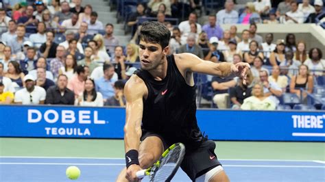 alcaraz tennis explorer|Alcaraz wins opening match at US Open, extends winning streak in Gra.